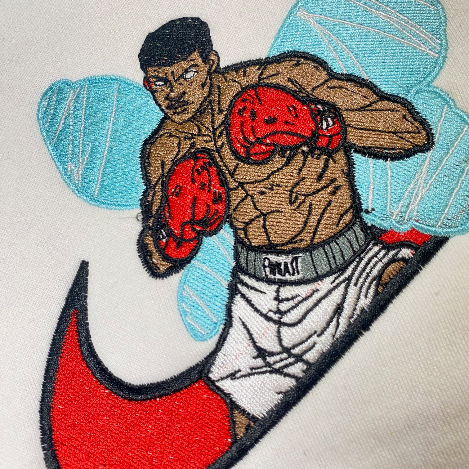 LIMITED Profit Ali X Sting Like a Bee EMBROIDERED ANIME HOODIE