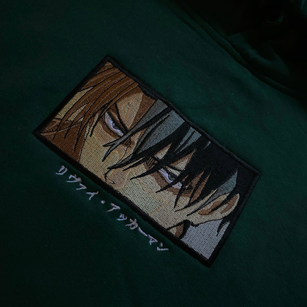 Limited AOT Levi EMBROIDERED HOODIE