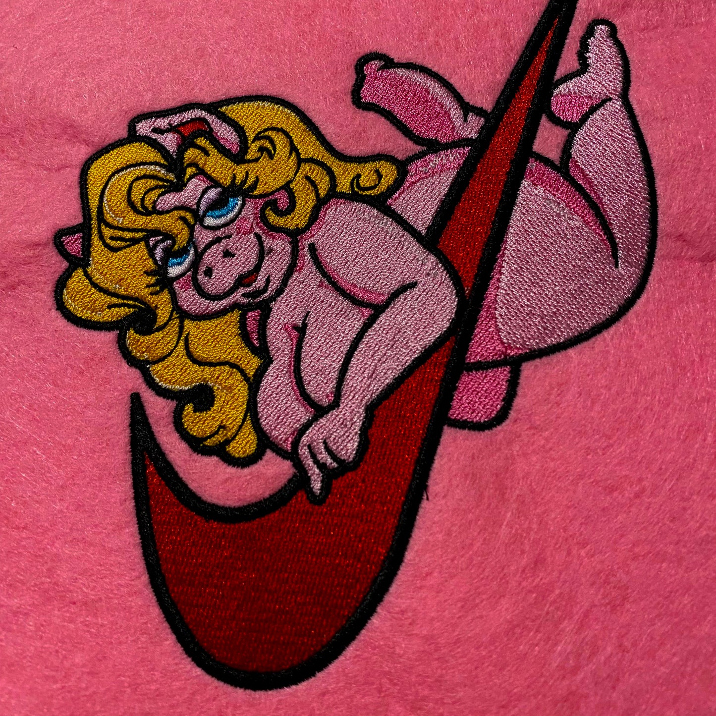 LIMITED Miss Piggy Gyat EMBROIDERED GYM HOODIE