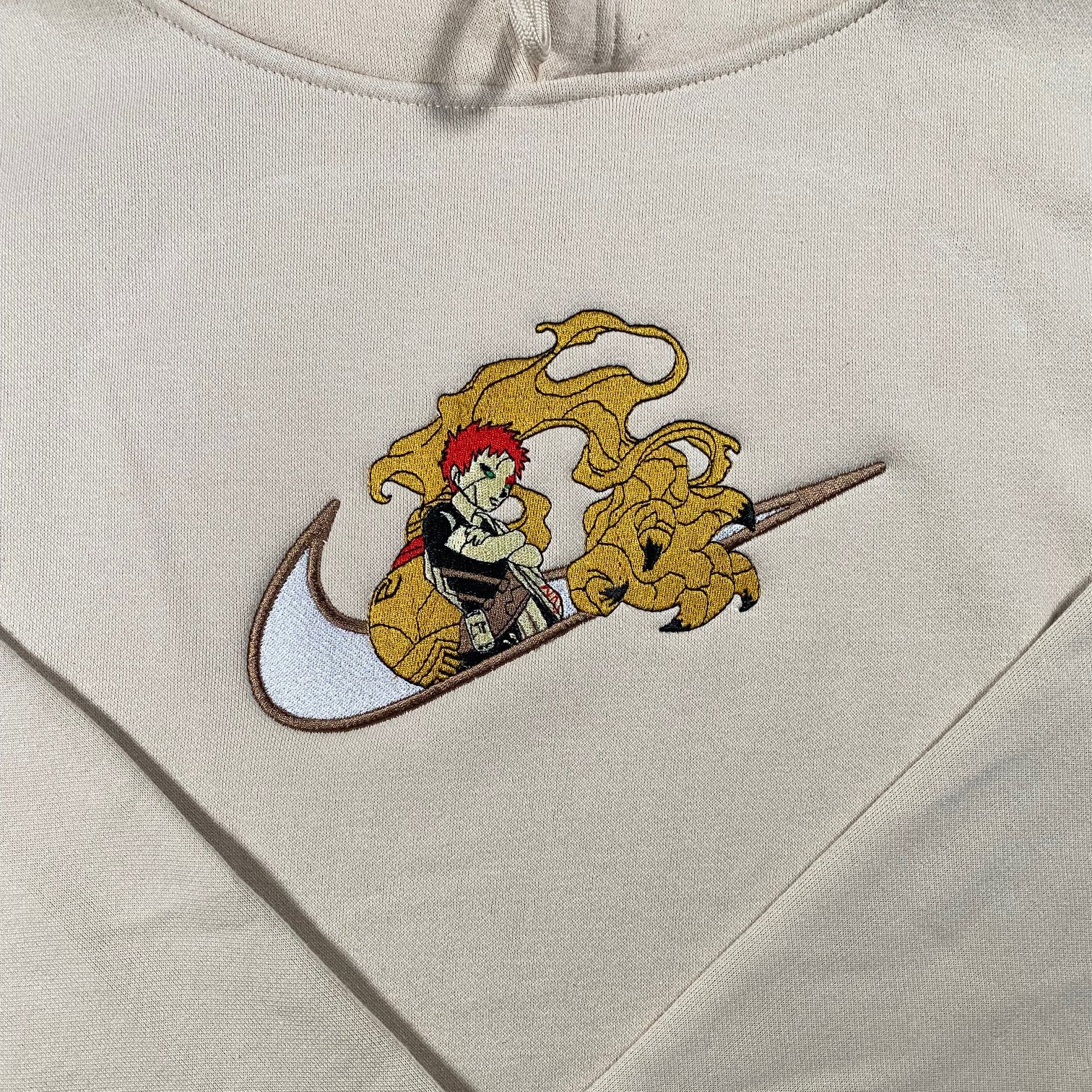 LIMITED Sand Demon EMBROIDERED ANIME HOODIE