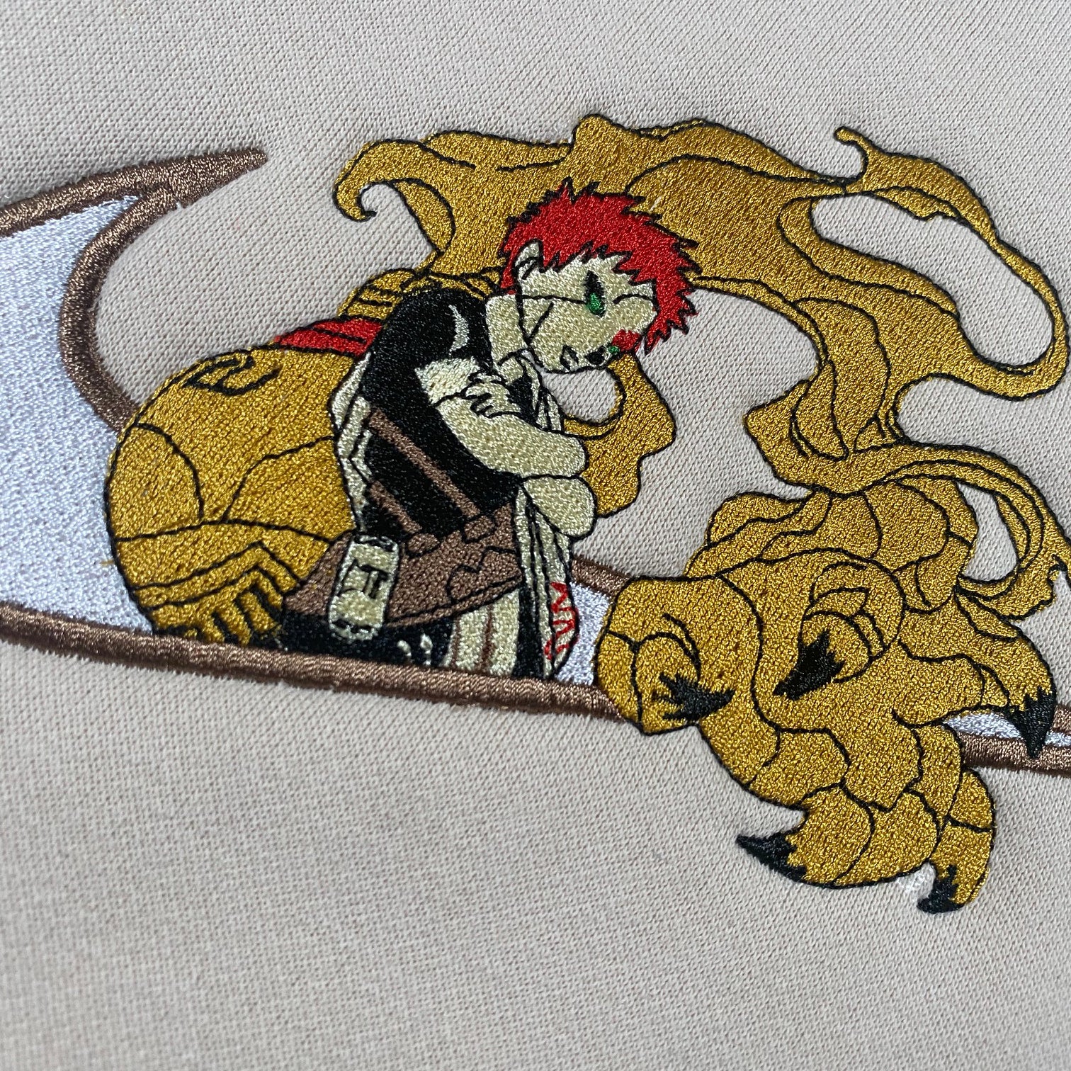 LIMITED Sand Demon EMBROIDERED ANIME HOODIE