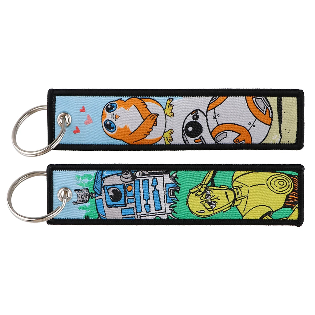 LIMITED Star Wars EMBROIDERED KEY CHAIN/TAG