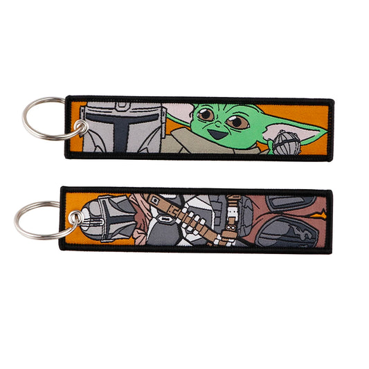 LIMITED Star Wars EMBROIDERED KEY CHAIN/TAG