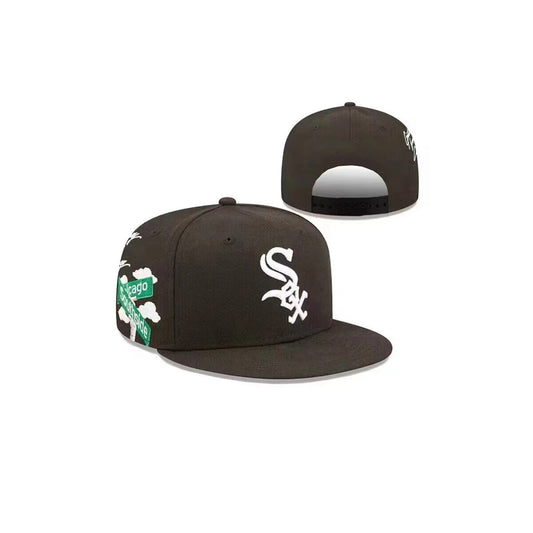 New Era White Sox Custom Snap Back Baseball Cap
