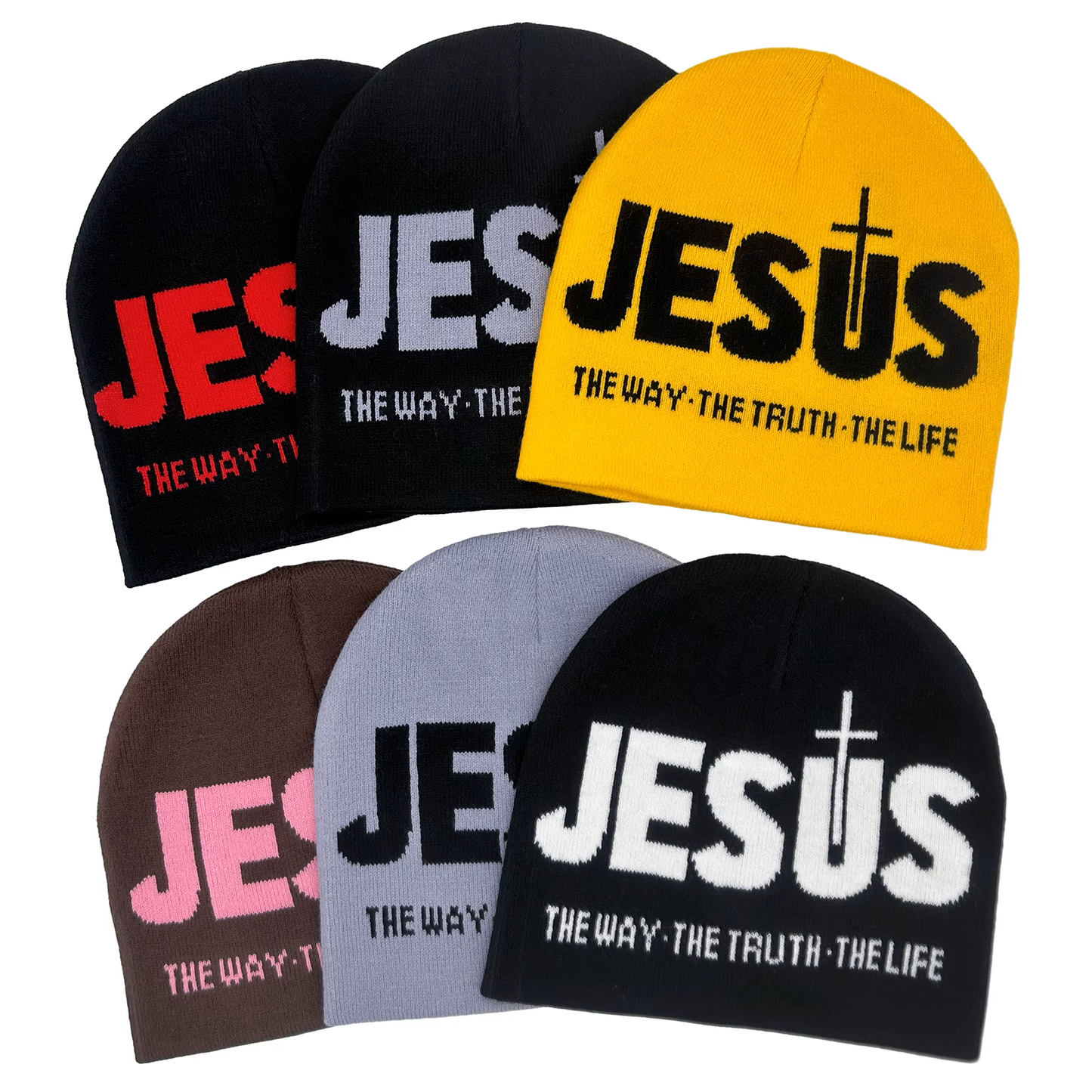 LIMITED Jesus is King Embroidered Beanie