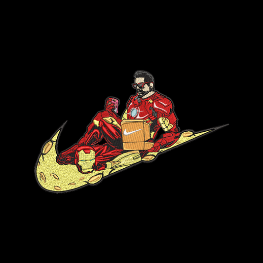 LIMITED Iron Man EMBROIDERED ANIME HOODIE