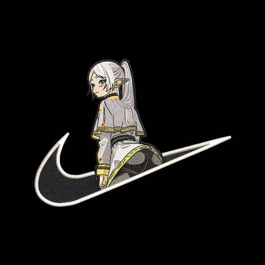 LIMITED Frieren EMBROIDERED ANIME HOODIE