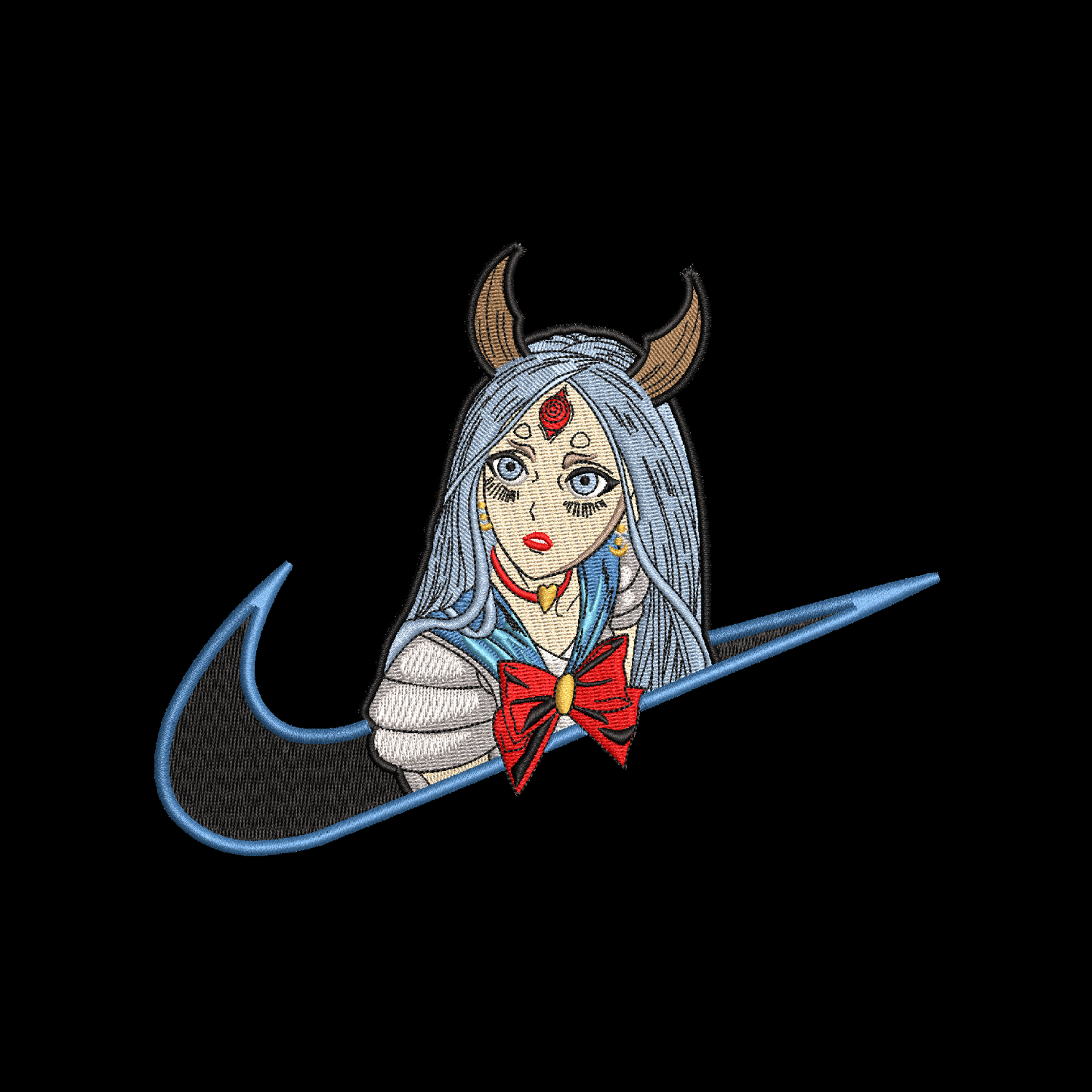 LIMITED Kaguya Sailor Moon EMBROIDERED ANIME HOODIE