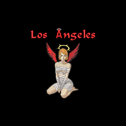 LIMITED JJK Nobara Los Angeles EMBROIDERED ANIME HOODIE