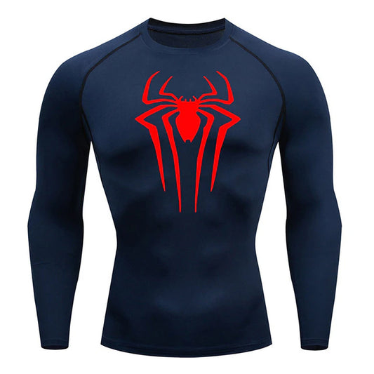 Spiderman 2099 Inspired Athletic Compression Shirt