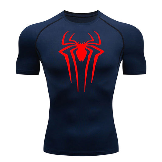 Spiderman 2099 Inspired Athletic Compression Shirt