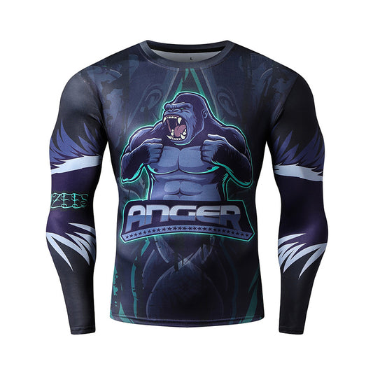 Yakuza Inspired Athletic Compression Shirt