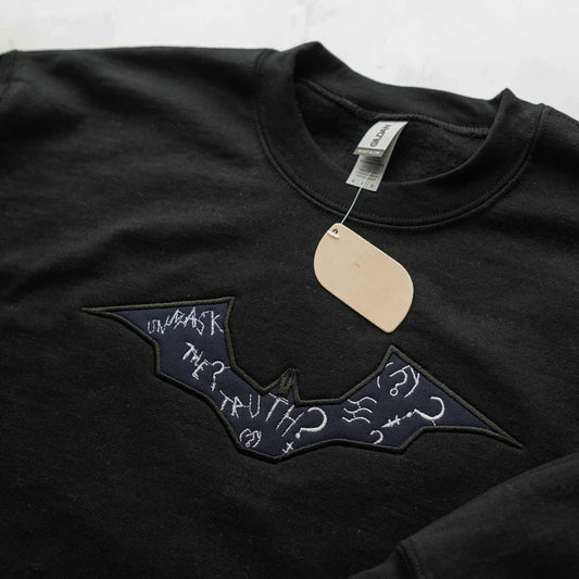 LIMITED Batman HA HA Glow-in-dark EMBROIDERED HOODIE