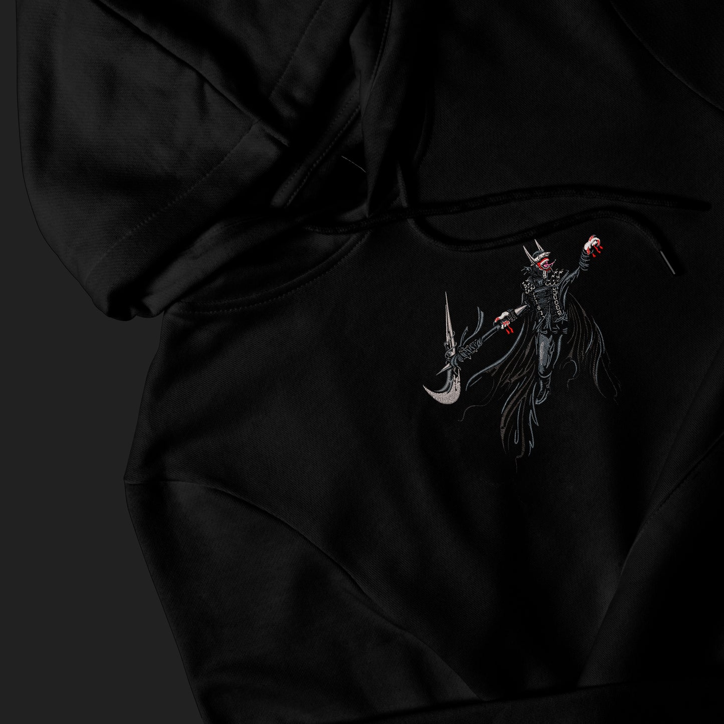 LIMITED The Batman who Laughs EMBROIDERED Gym HOODIE