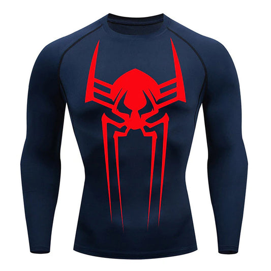 Spiderman 2099 Inspired Athletic Compression Shirt