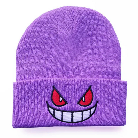 LIMITED Pokemon Gengar Embroidered Beanie