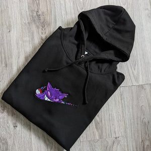 LIMITED Ghost Type EMBROIDERED ANIME HOODIE