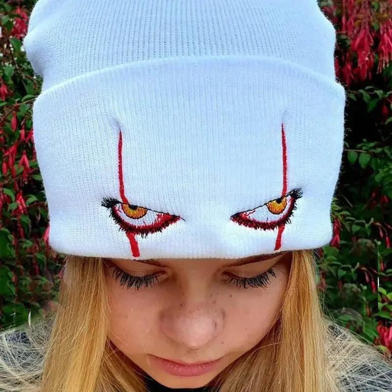 LIMITED IT Horror Embroidered Beanie