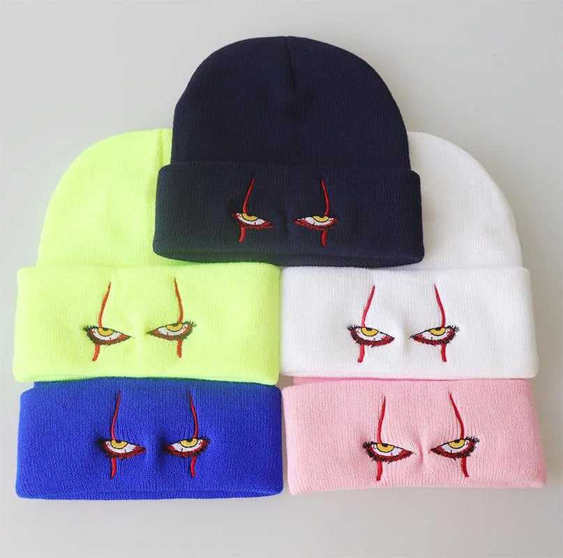 LIMITED IT Horror Embroidered Beanie
