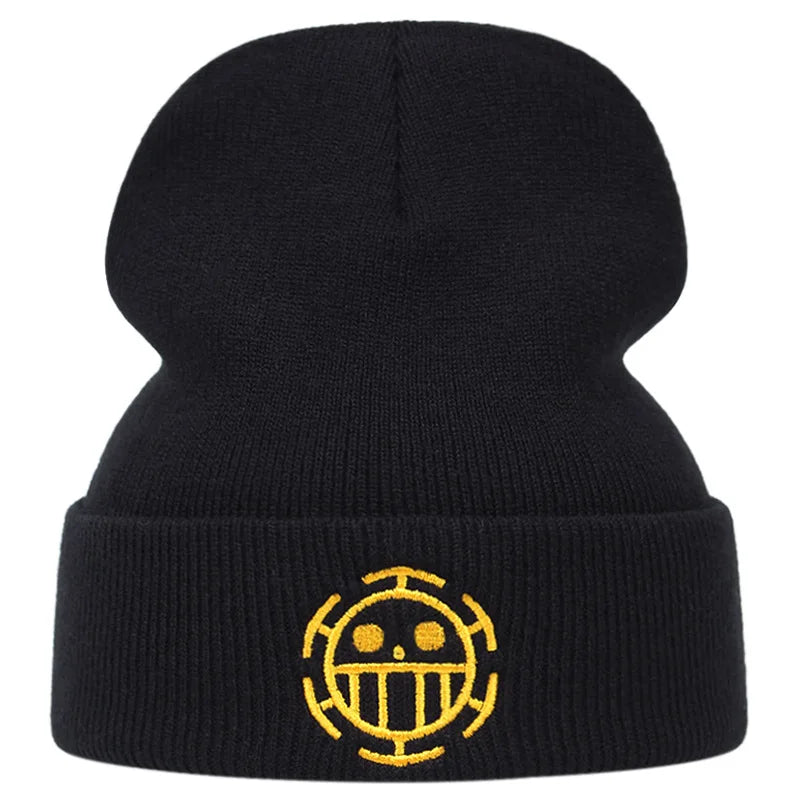 LIMITED One Piece Law Embroidered Beanie