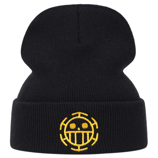 LIMITED One Piece Law Embroidered Beanie