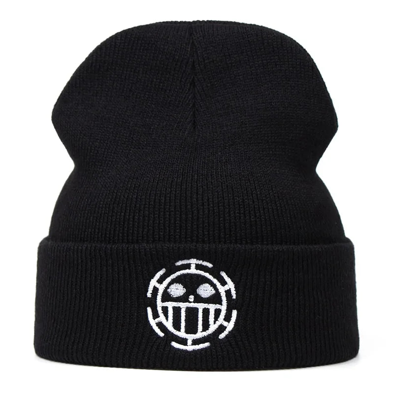 LIMITED One Piece Law Embroidered Beanie