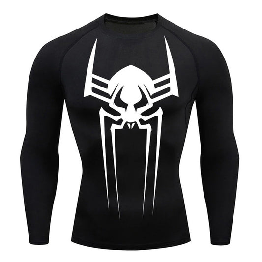 Spiderman 2099 Inspired Athletic Compression Shirt