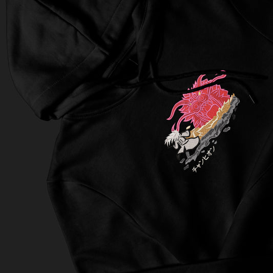 LIMITED Might Guy Vs Madara EMBROIDERED HOODIE