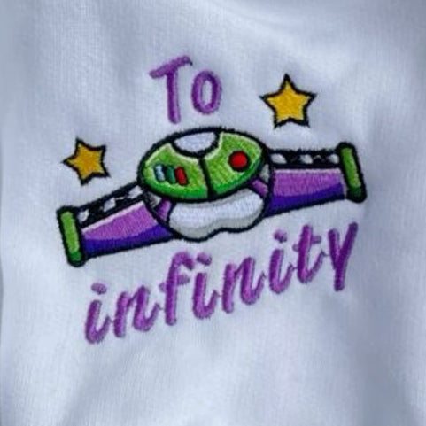 LIMITED VALENTINE'S X To Infinity EMBROIDERED HOODIE