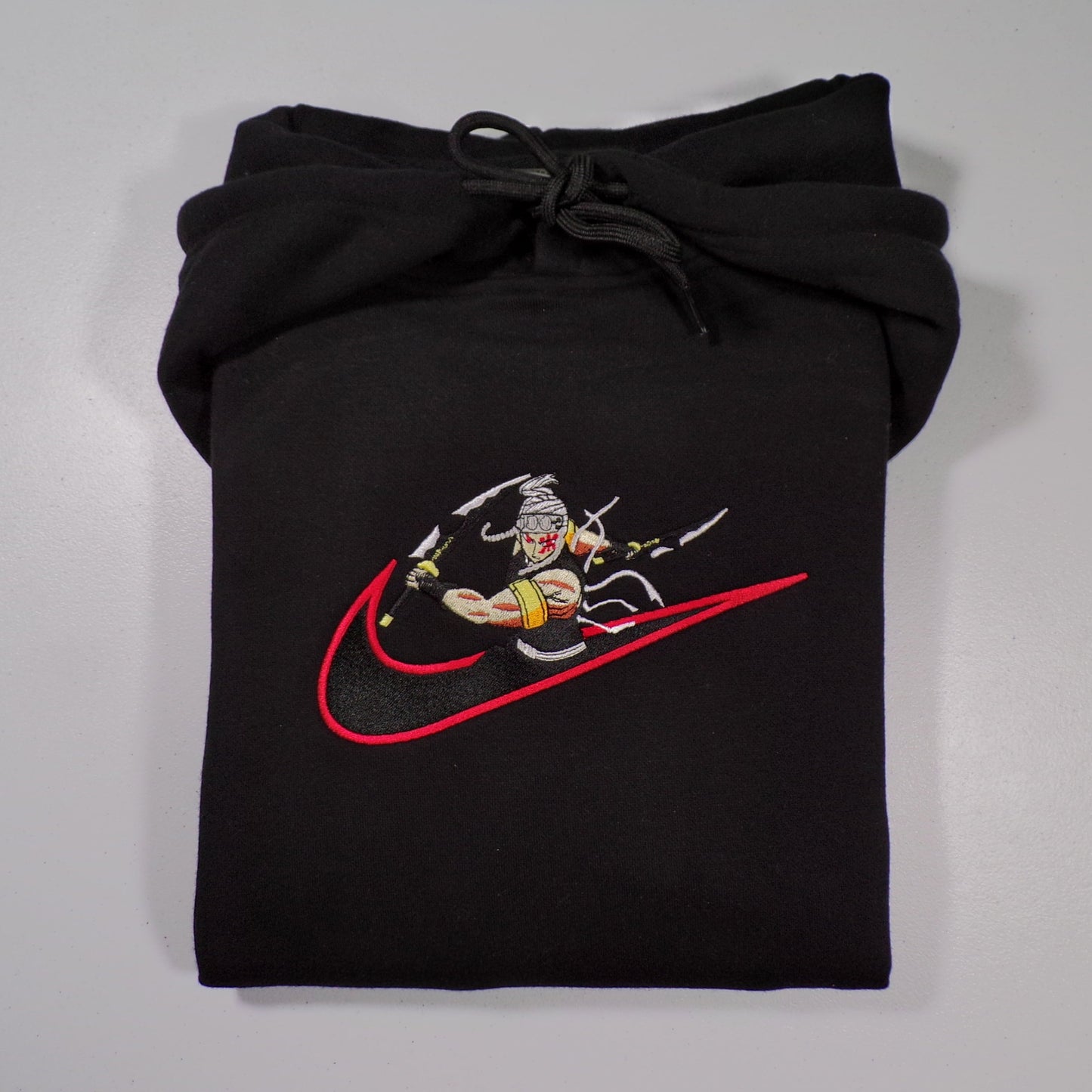 LIMITED DEMON SLAYER X TENGEN "DADDY" UZUI EMBROIDERED ANIME HOODIE