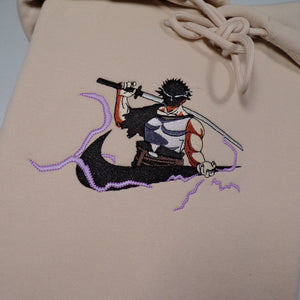 LIMITED BLACK CLOVER X YAMI "DADDY BULL" SUKEHIRO EMBROIDERED ANIME HOODIE