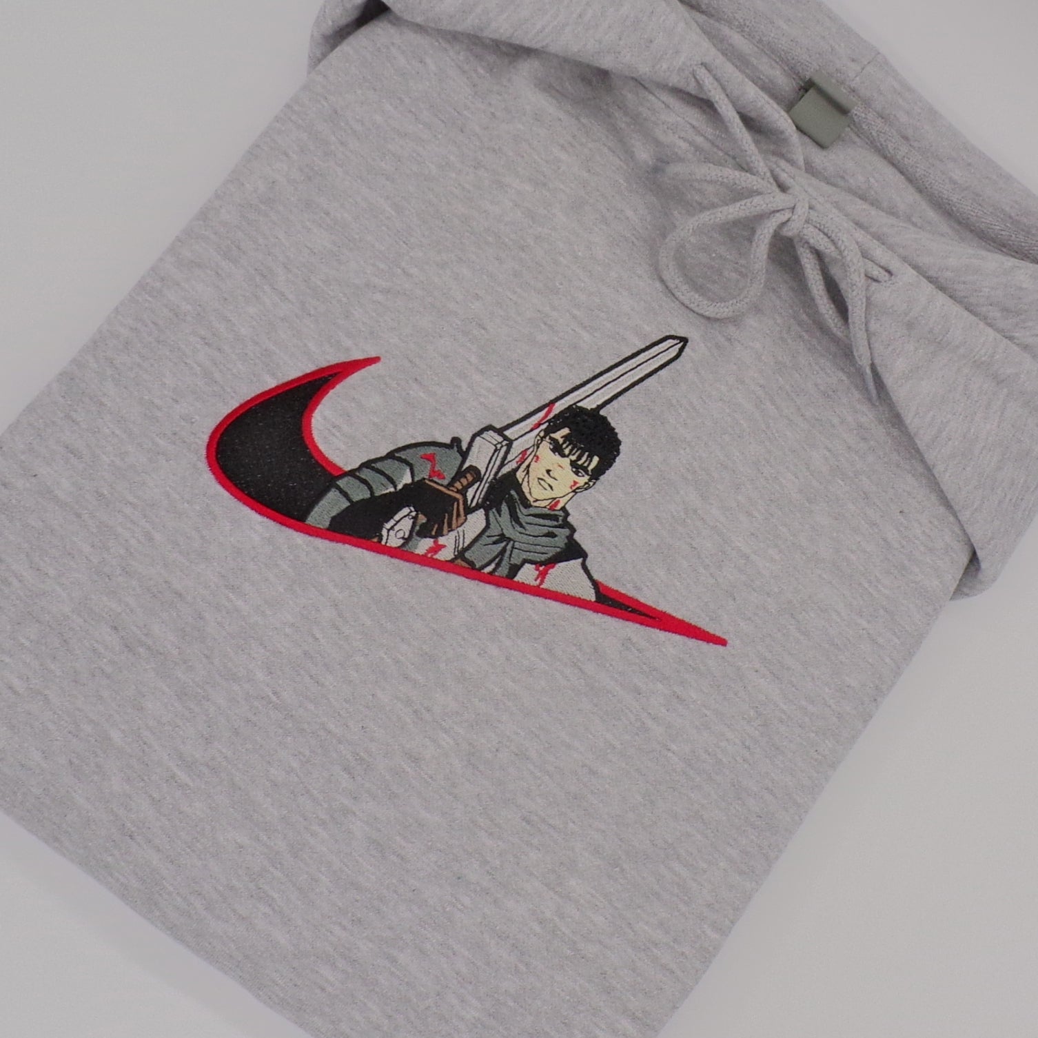 LIMITED BERSERK X BLOOD AND GUTS EMBROIDERED ANIME HOODIE