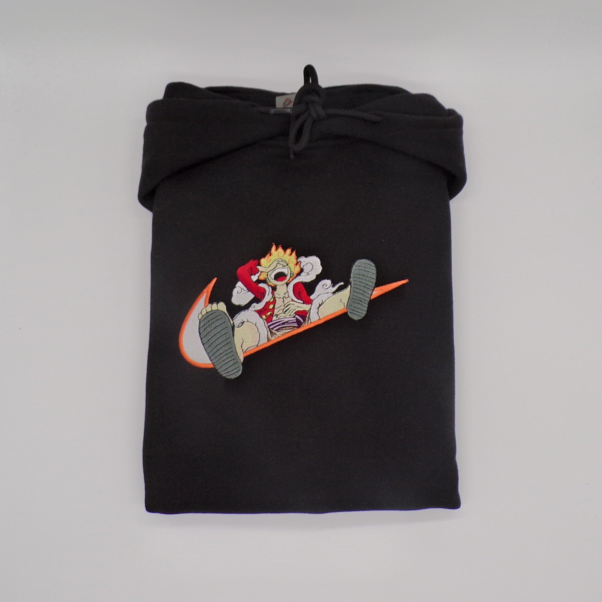 LIMITED ONE PIECE X MONKEY D. LUFFY 5TH GEAR EMBROIDERED ANIME HOODIE