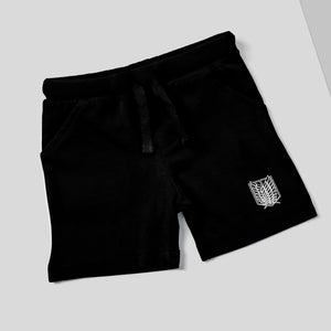 LIMITED Embroidered Scouts Fleece GYM SHORTS