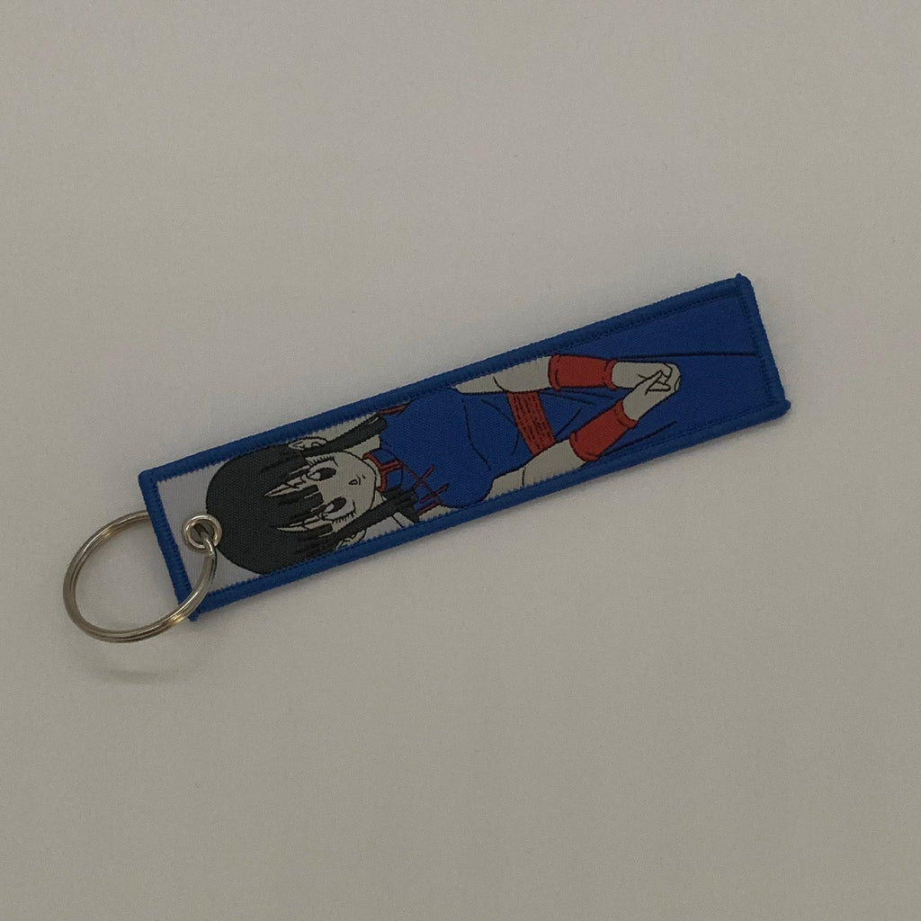 LIMITED Dragonball Chi Chi EMBROIDERED KEY CHAIN