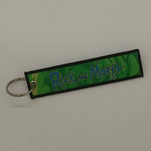 LIMITED Rick and Morty EMBROIDERED KEY CHAIN