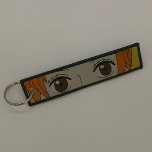 LIMITED Onepiece Nami EMBROIDERED KEY CHAIN