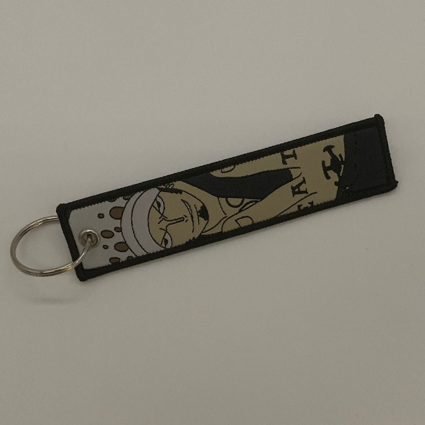 LIMITED Onepiece Trafalgar Water D. Law EMBROIDERED KEY CHAIN