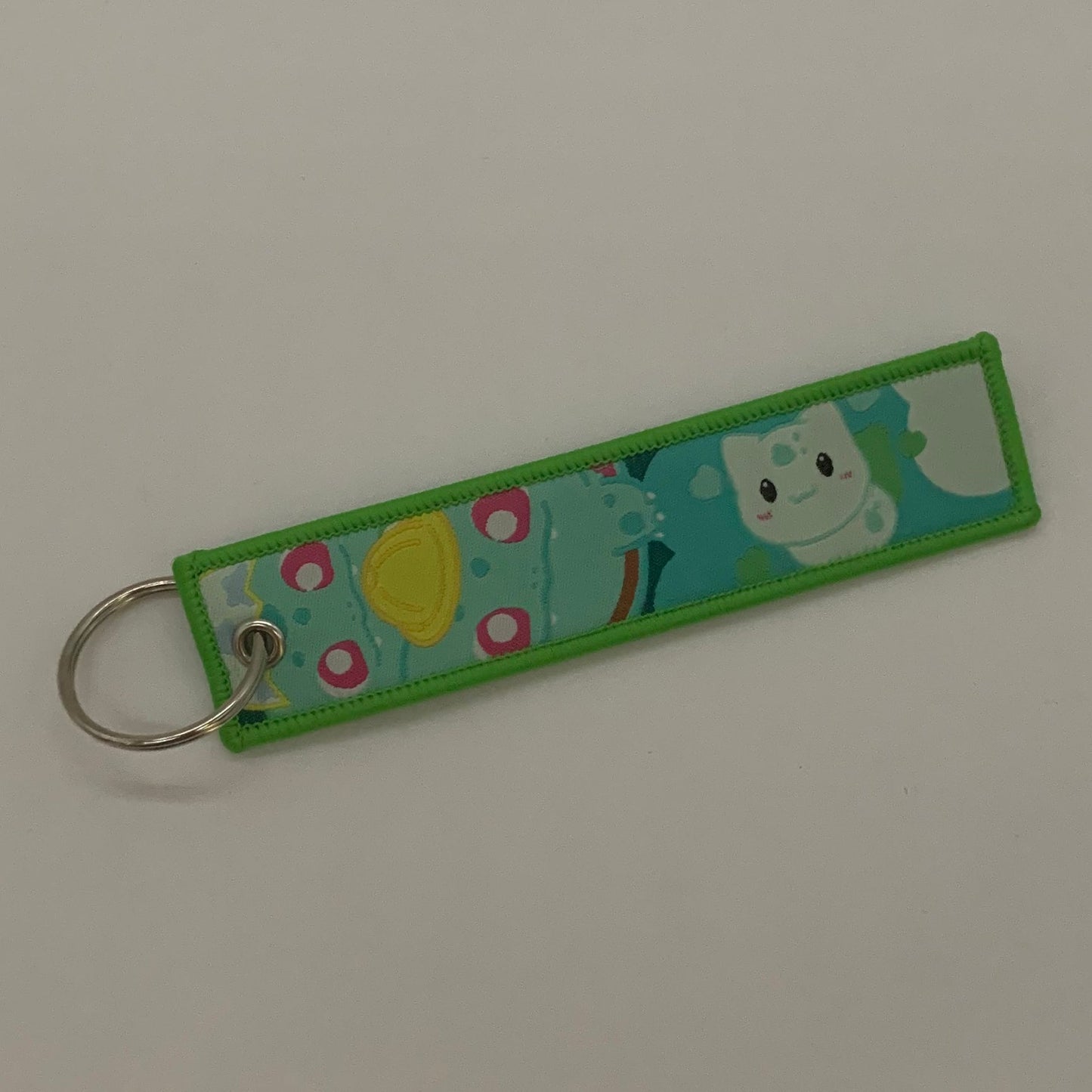 LIMITED Pokémon Bulbasaur EMBROIDERED KEY CHAIN