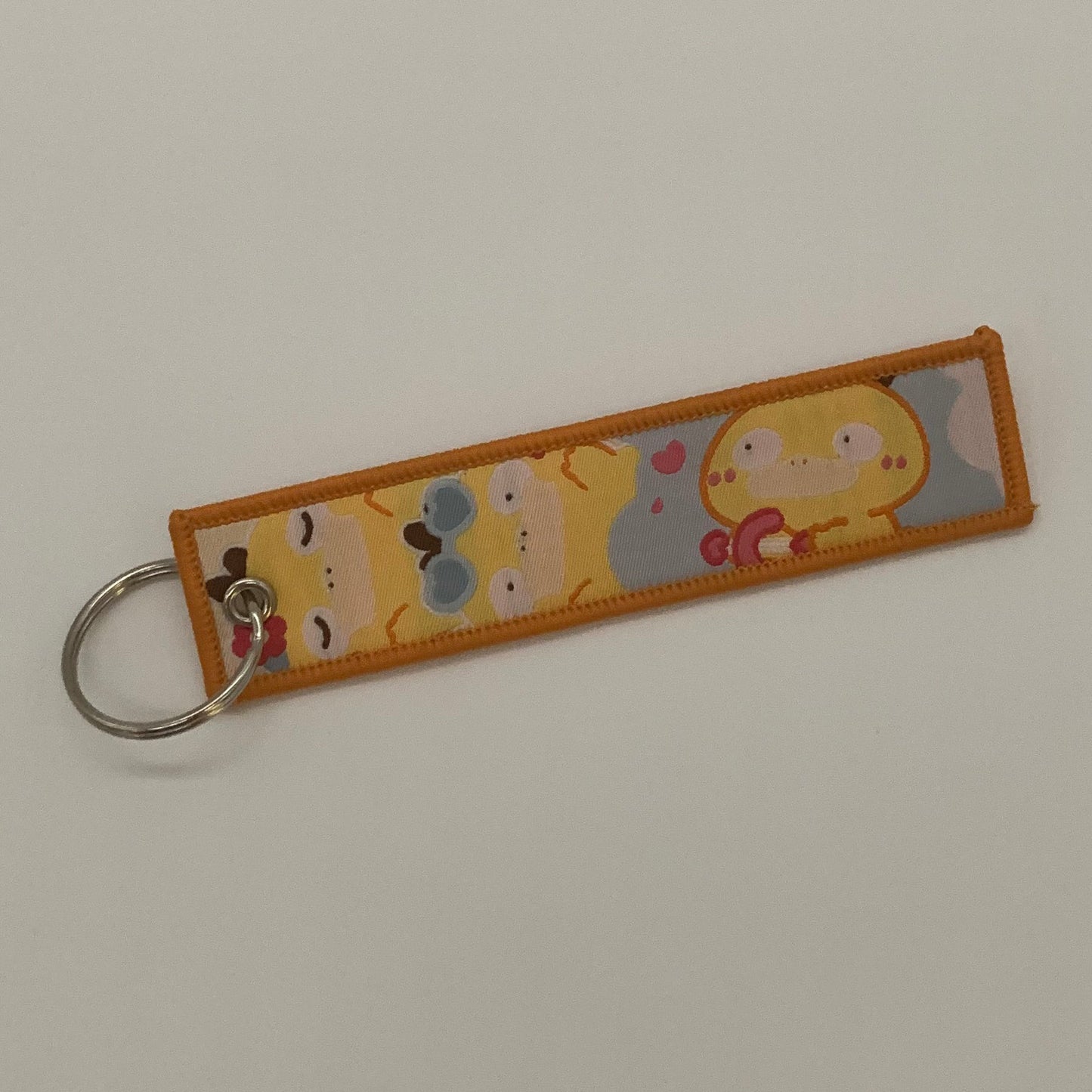 LIMITED Pokémon Psyduck EMBROIDERED KEY CHAIN