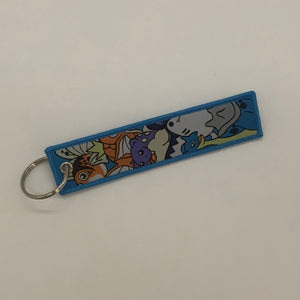 LIMITED Pokémon Water Type EMBROIDERED KEY CHAIN