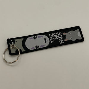 LIMITED Spirited Away No Face EMBROIDERED KEY CHAIN