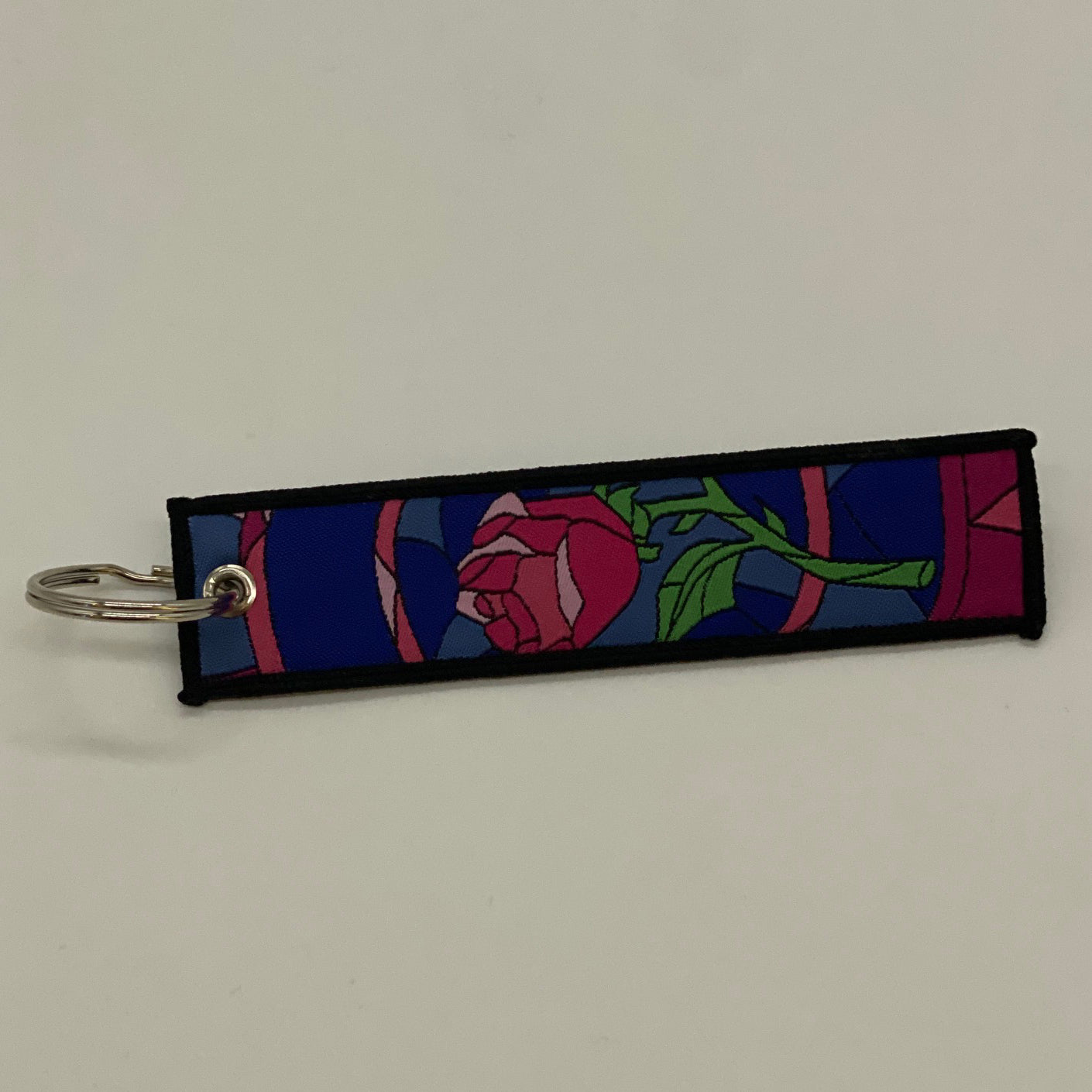 LIMITED Disney's Beauty and the Beast EMBROIDERED KEY CHAIN