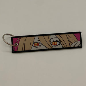 LIMITED Chainsaw Man Power EMBROIDERED KEY CHAIN