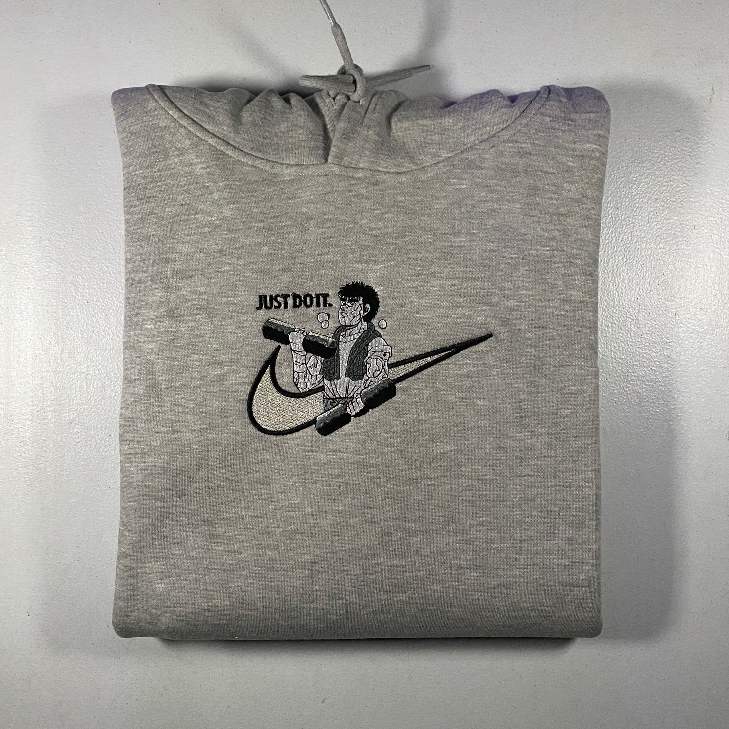 LIMITED Hajime no Ippo Just Do It. EMBROIDERED HOODIE