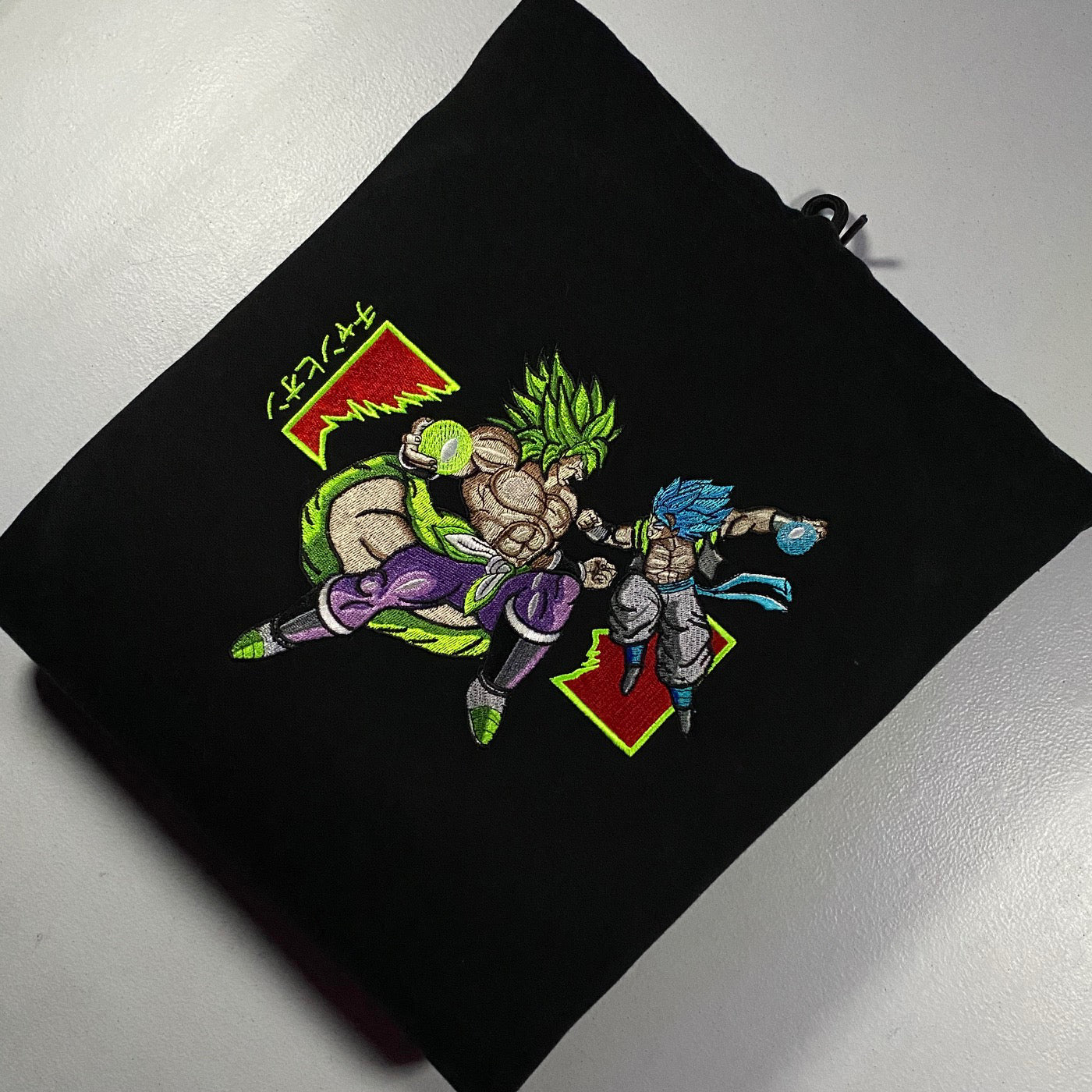 LIMITED Dragonball Broly Vs Gogeta EMBROIDERED HOODIE
