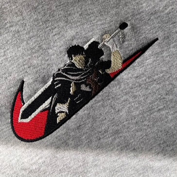 LIMITED GUTS AND SWORD X EMBROIDERED ANIME HOODIE