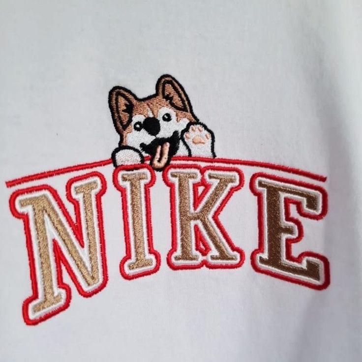 LIMITED Corgi King EMBROIDERED ANIME HOODIE