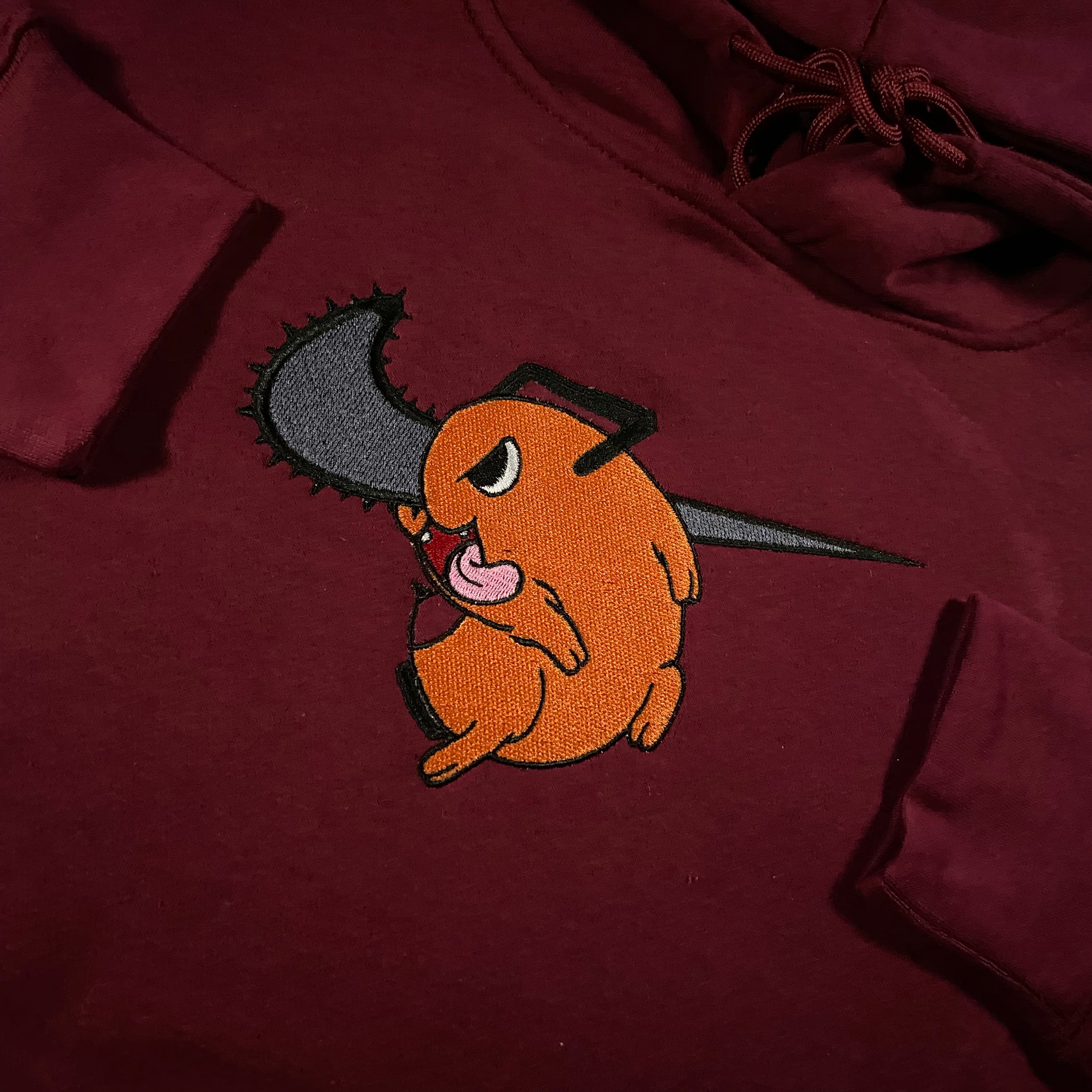 LIMITED Pig Devil EMBROIDERED ANIME HOODIE