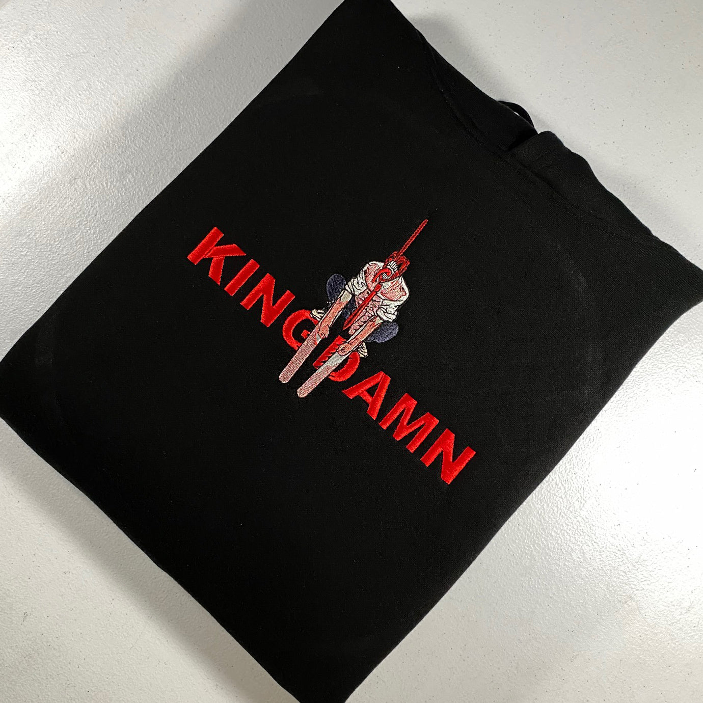 LIMITED Kingdamn Chainsaw Man EMBROIDERED HOODIE